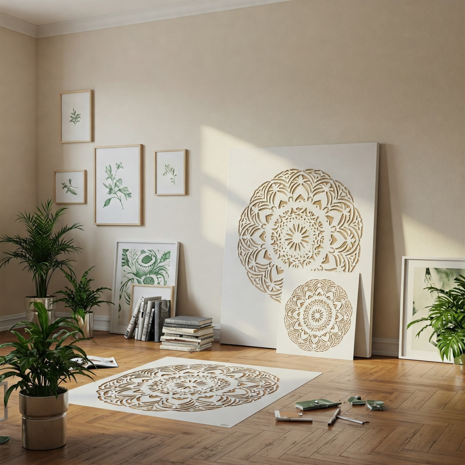 Custom Stencil with Logo, Text - Personalised Reusable Mylar Stencils