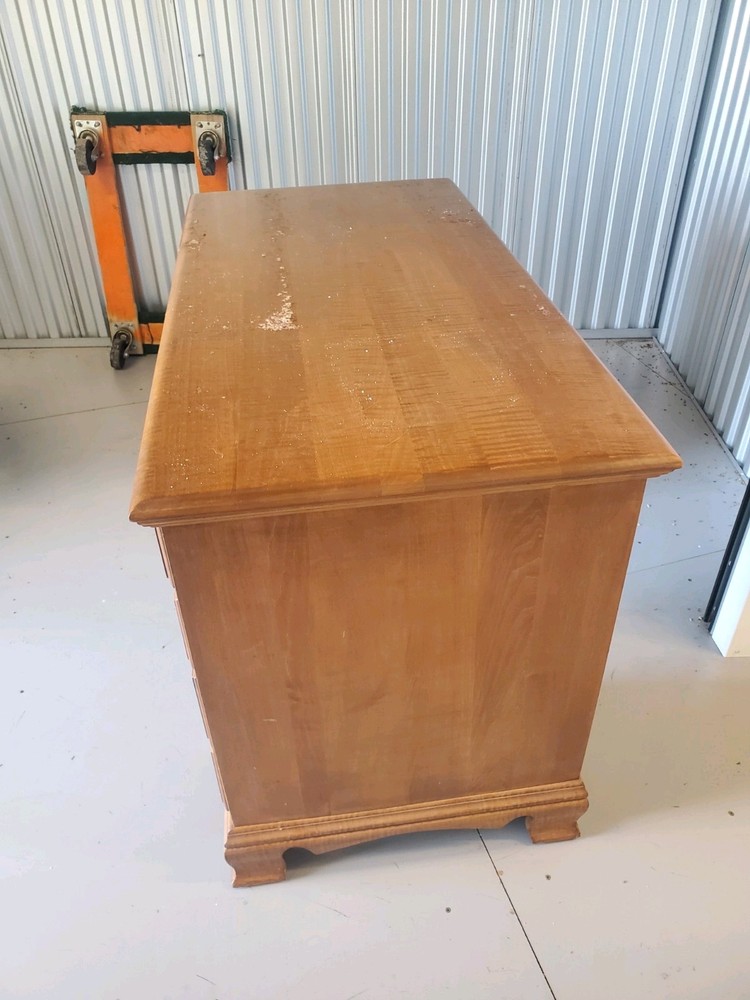 Solid Wood Vintage Folding Campaign Lap Desk.
