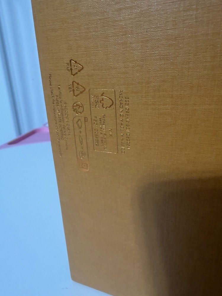 Louis Vuitton Orange Solid Large Rectangle Cardboard Gift Box, Contemporary