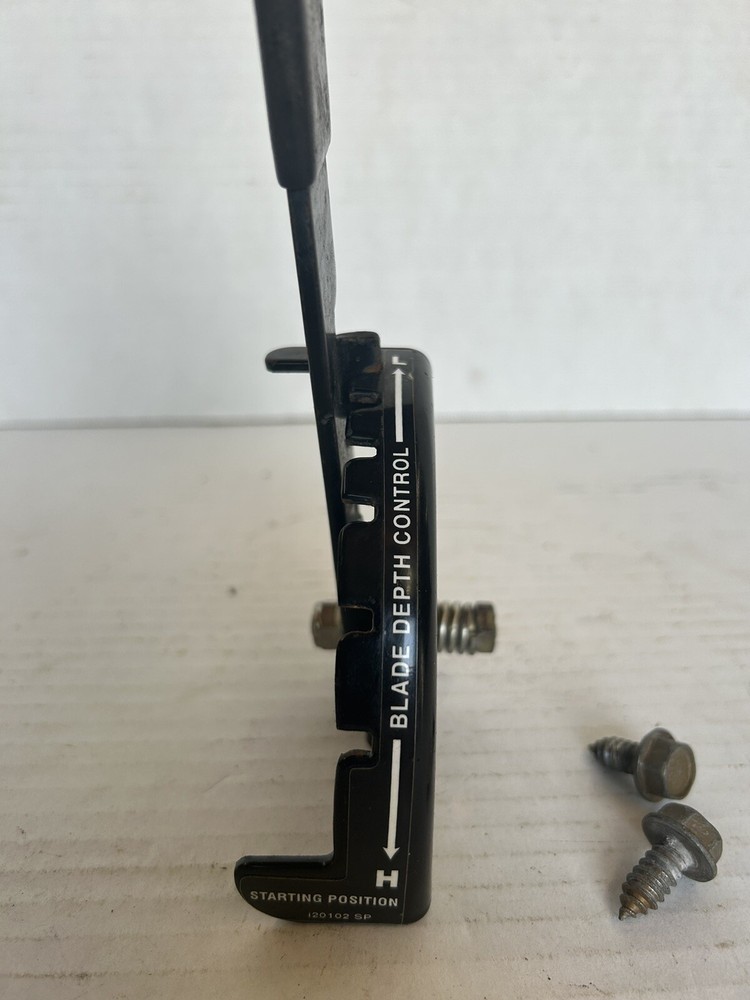 Craftsman 247762460 Edger Engine Blade Depth Control