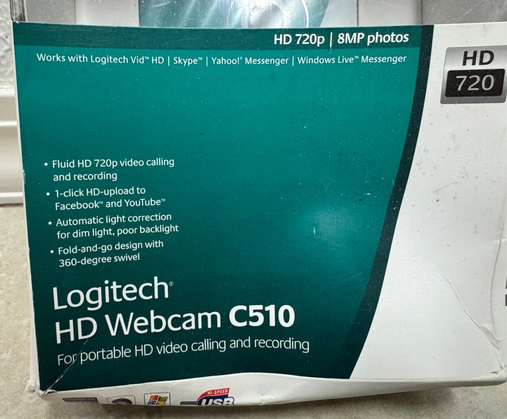 Logitech C510 HD Web Cam