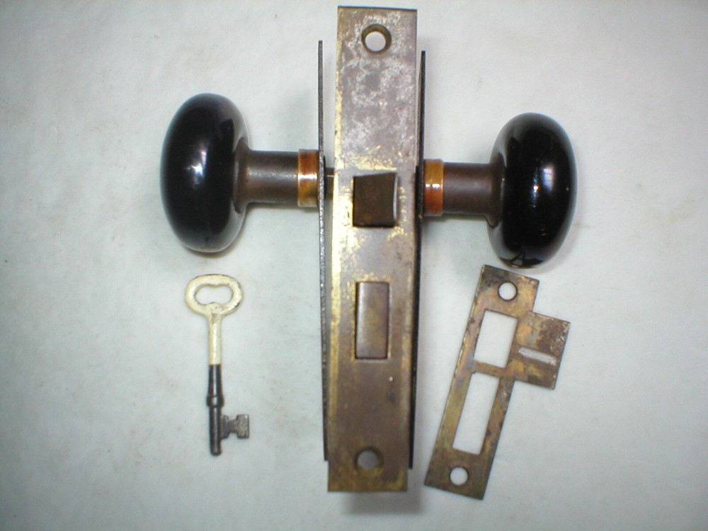 Antique Victorian Era Door Hardware