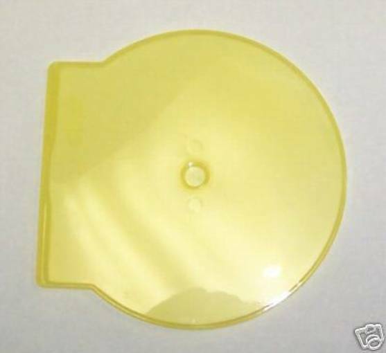 1000 YELLOW  CD DVD CLAMSHELL POLY CASE CASES JS106