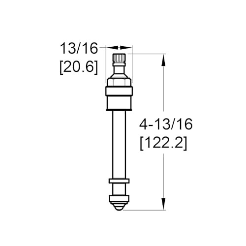 Pfister 910-3000 Roman Tub Compression Stem Model: