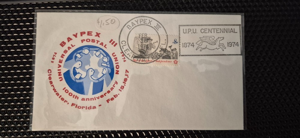 1974 Milestones/Event Covers