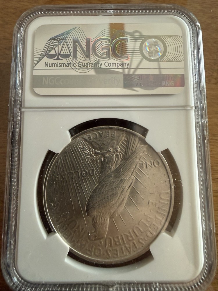 1923 Peace Silver Dollar UNC Details