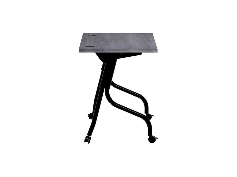 Lorell 59489 Charcoal Flip Top Training Table