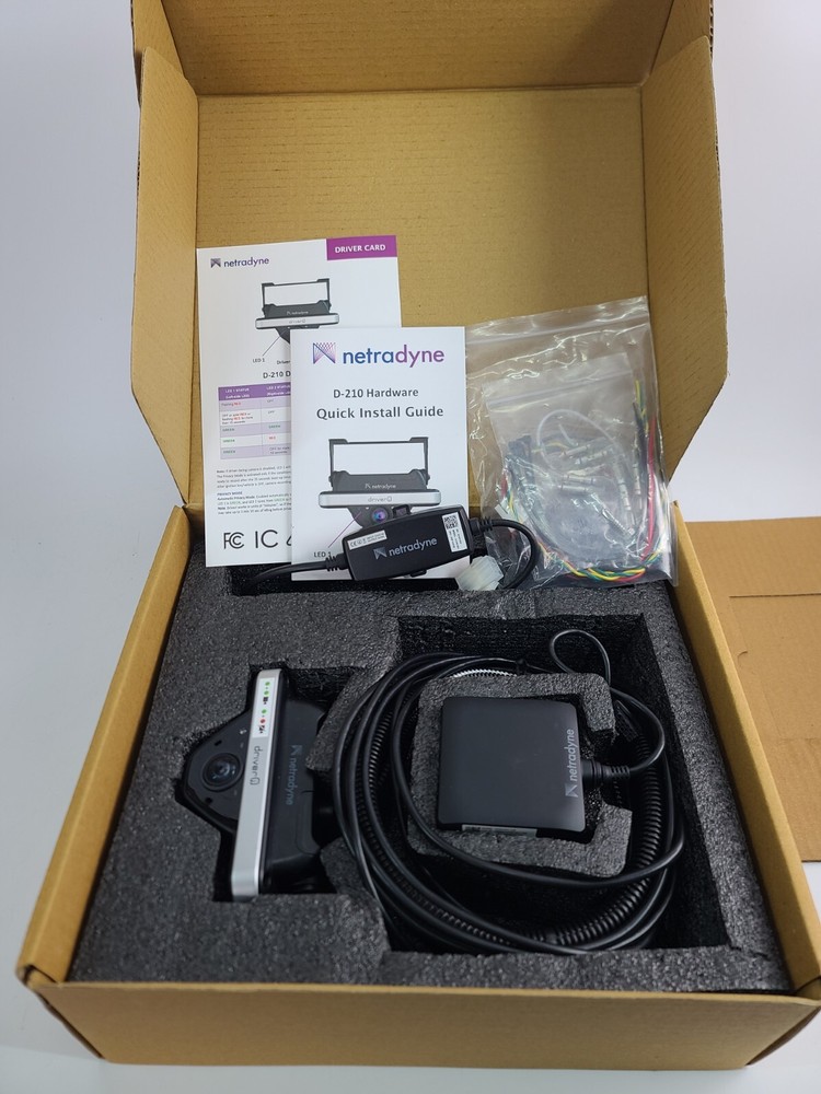 Netradyne Driver-i 2AM8R-D210 Fleet Safety Dash Camera Driveri