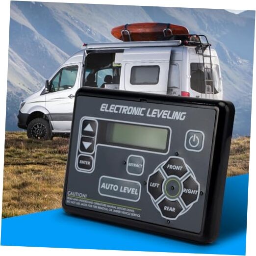 421484 Electronic Leveling Touchpad RV Ground Control Auto-Level Touchpad