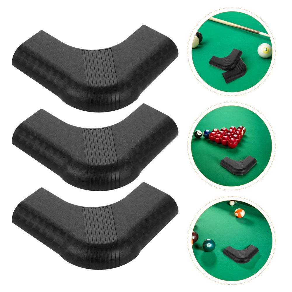 6 Pcs Billiard Table Corner Edge Protectors Covers for Game Rooms