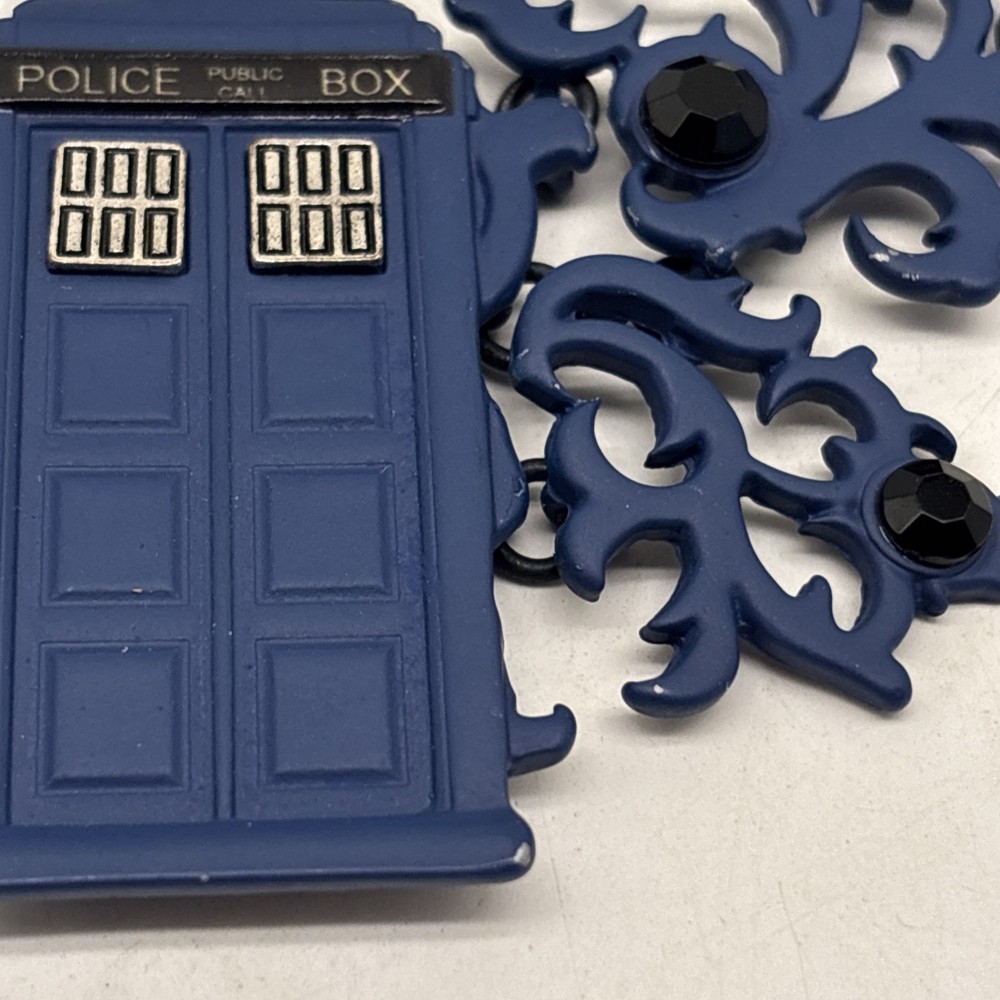 BBC Dr Who Tardis Statement Necklace!