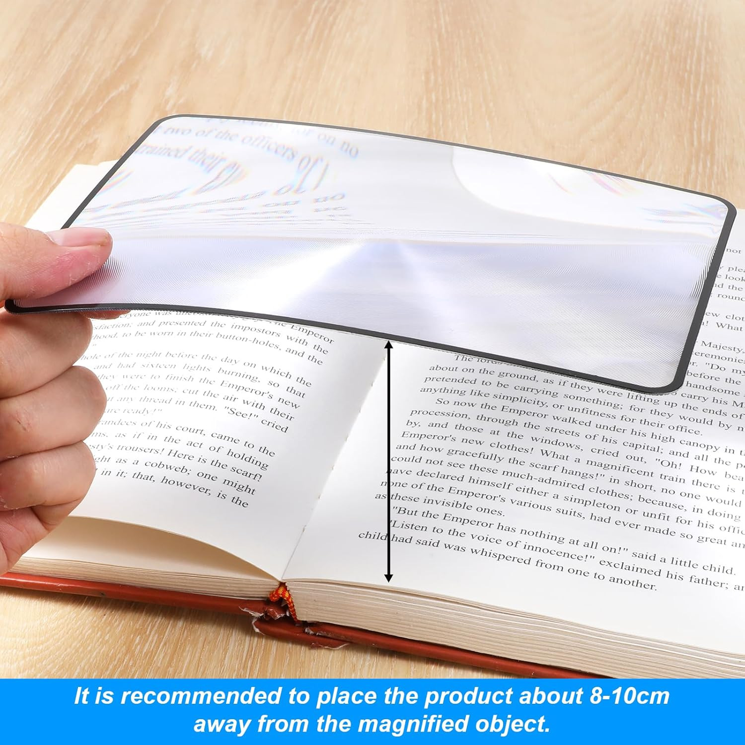 4PCS 3X Magnifying Sheets for Reading, Ideal for Seniors and Small Print