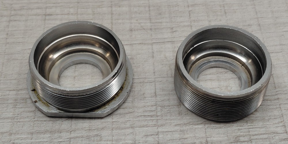 Sugino Fixed & Adjustable Bottom Bracket Cups - Italian Threading 36 x 24T