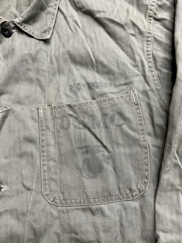 Authentic WW2 USMC HBT Chore Jacket