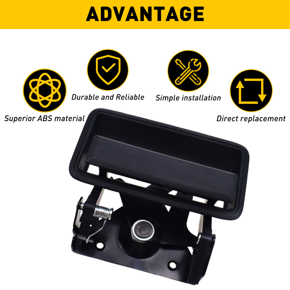 Tailgate Handle & Bezel For Chevy Silverado C/K C1500 C2500 C3500 1988-1998