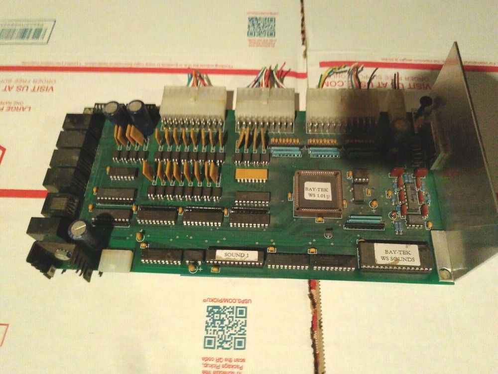 benchmark whistlestop arcade redemption main pcb working #11