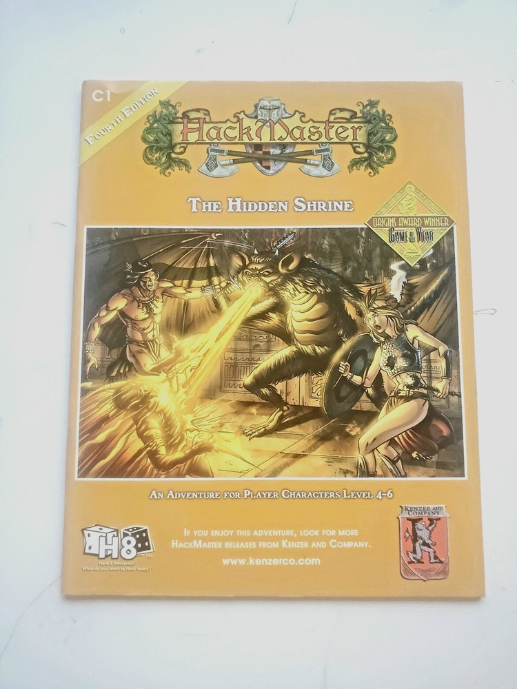 The Hidden Shrine (Hackmaster)