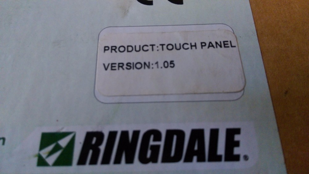 Ringdale Wide Format Plotter Slim Screen Touch Operator Panel P/N 90-71100800