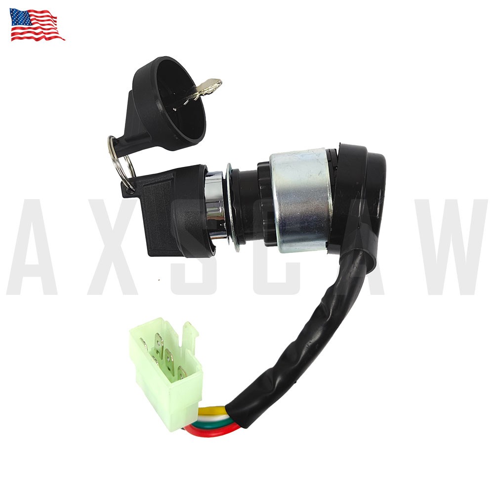 50-250cc 5 Wire 5 Pin Ignition Key Switch Repl US