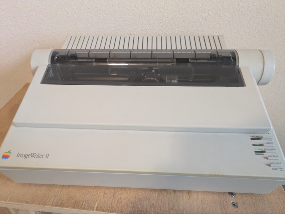 Apple IIc Computer System w/ ImageWriter II Printer, Drives, Manuals, Tested