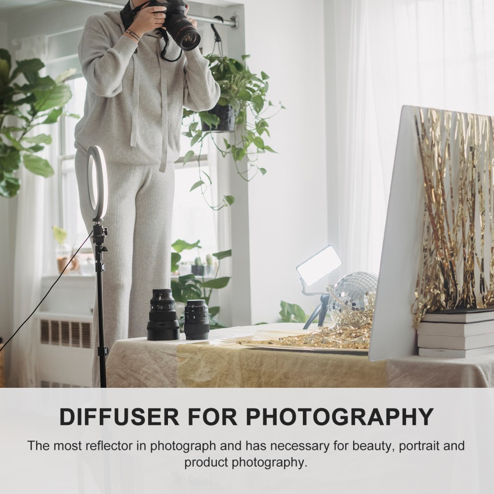 14 Inch Flash Reflector Diffuser Diffuserspeedlight Ring Difuser
