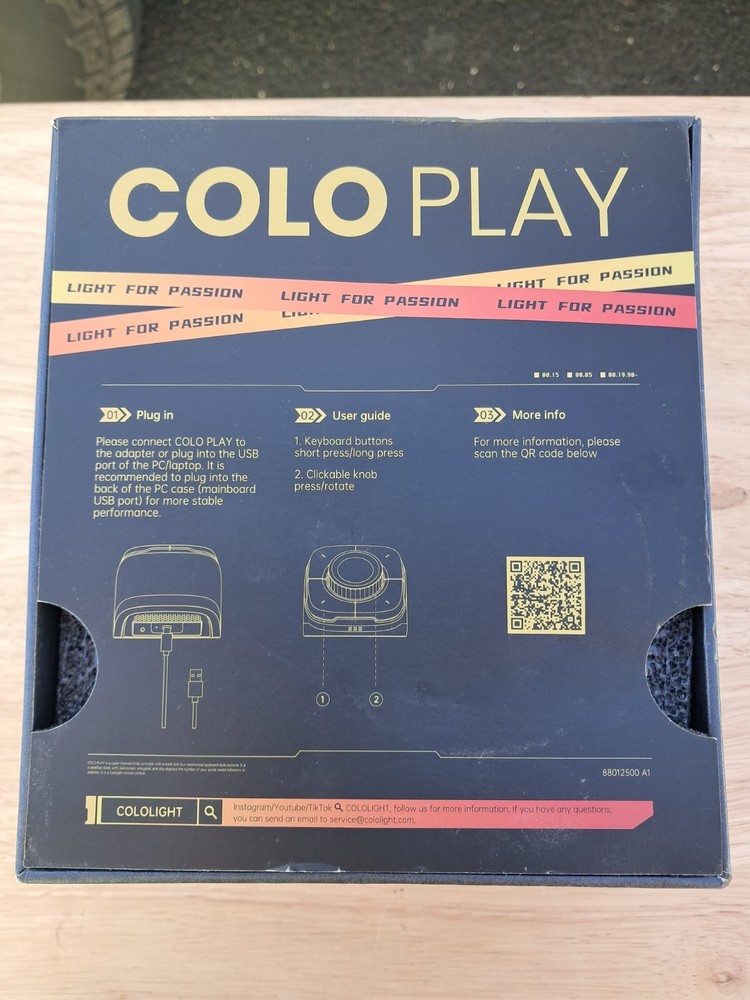 Colo Play Cololight Stream Deck Desktop Controller Gaming PC