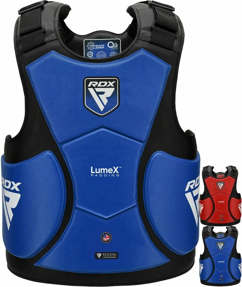 RDX Chest Guard Kick Boxing MMA Training Adjustable Body Protector Rib Shield