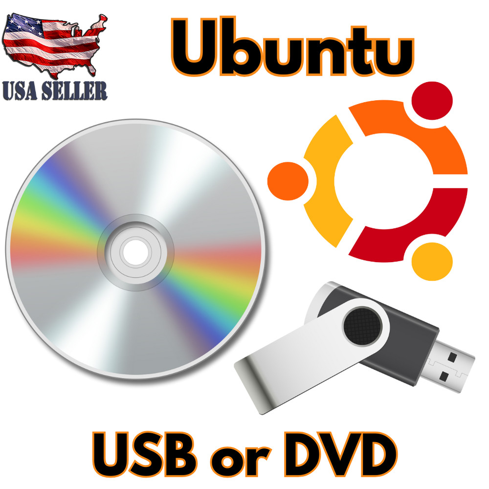 Ubuntu Linux 24.10 64 Bit BOOTABLE LIVE INSTALL USB or DVD FREESHIP