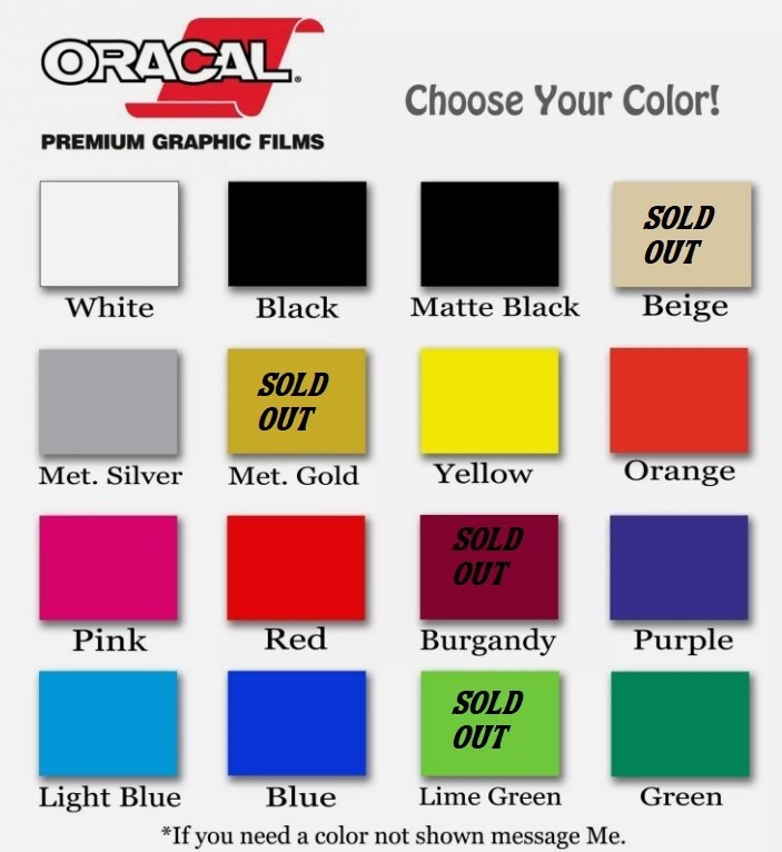 4x4 Bedside Decals, Set Of 2