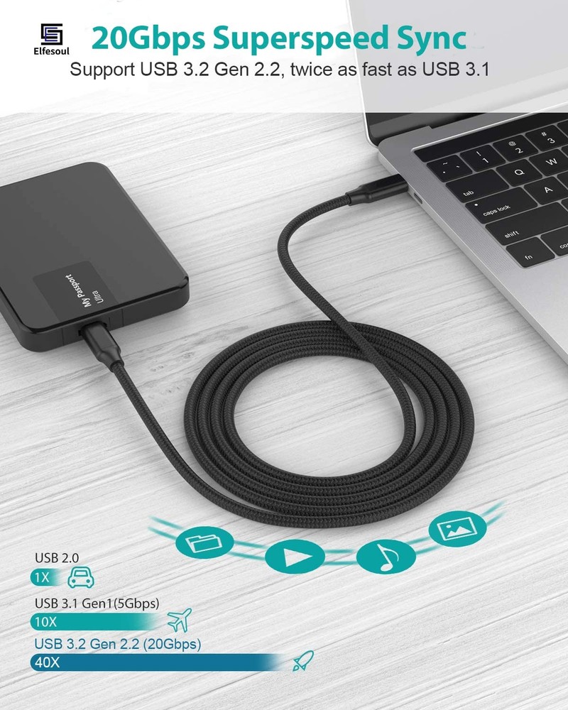 iCable CL100 BLACK LIGHTNING CABLE FAST CHARGING SYNC COR FOR IPHONE IPADDURABLE