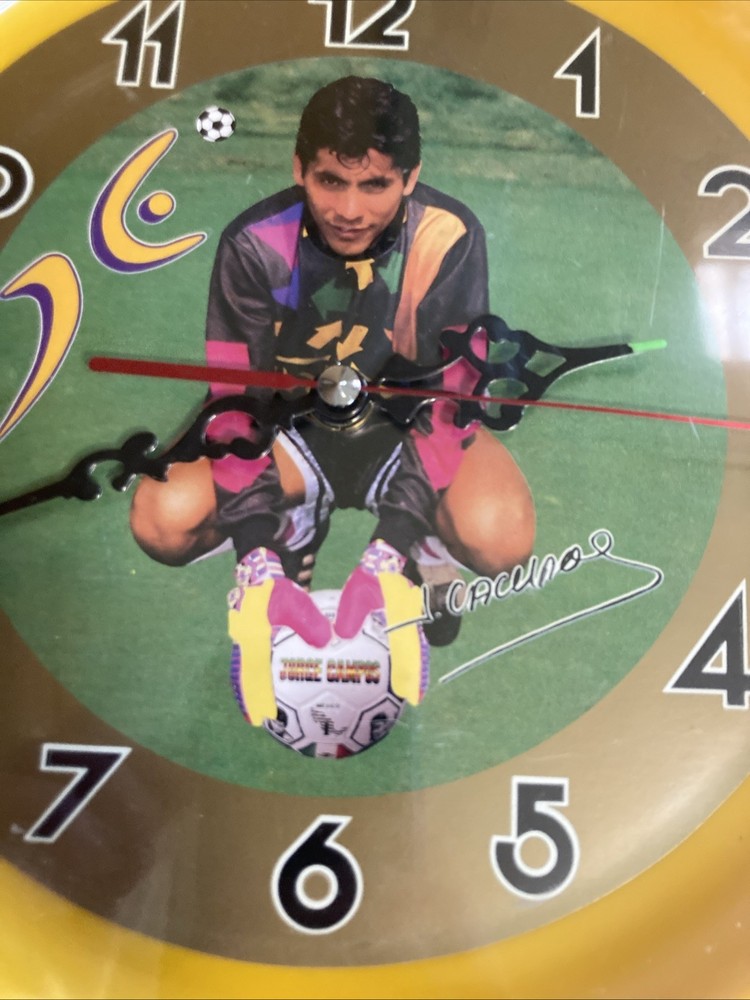 Jorge Campos Wall Clock Rare