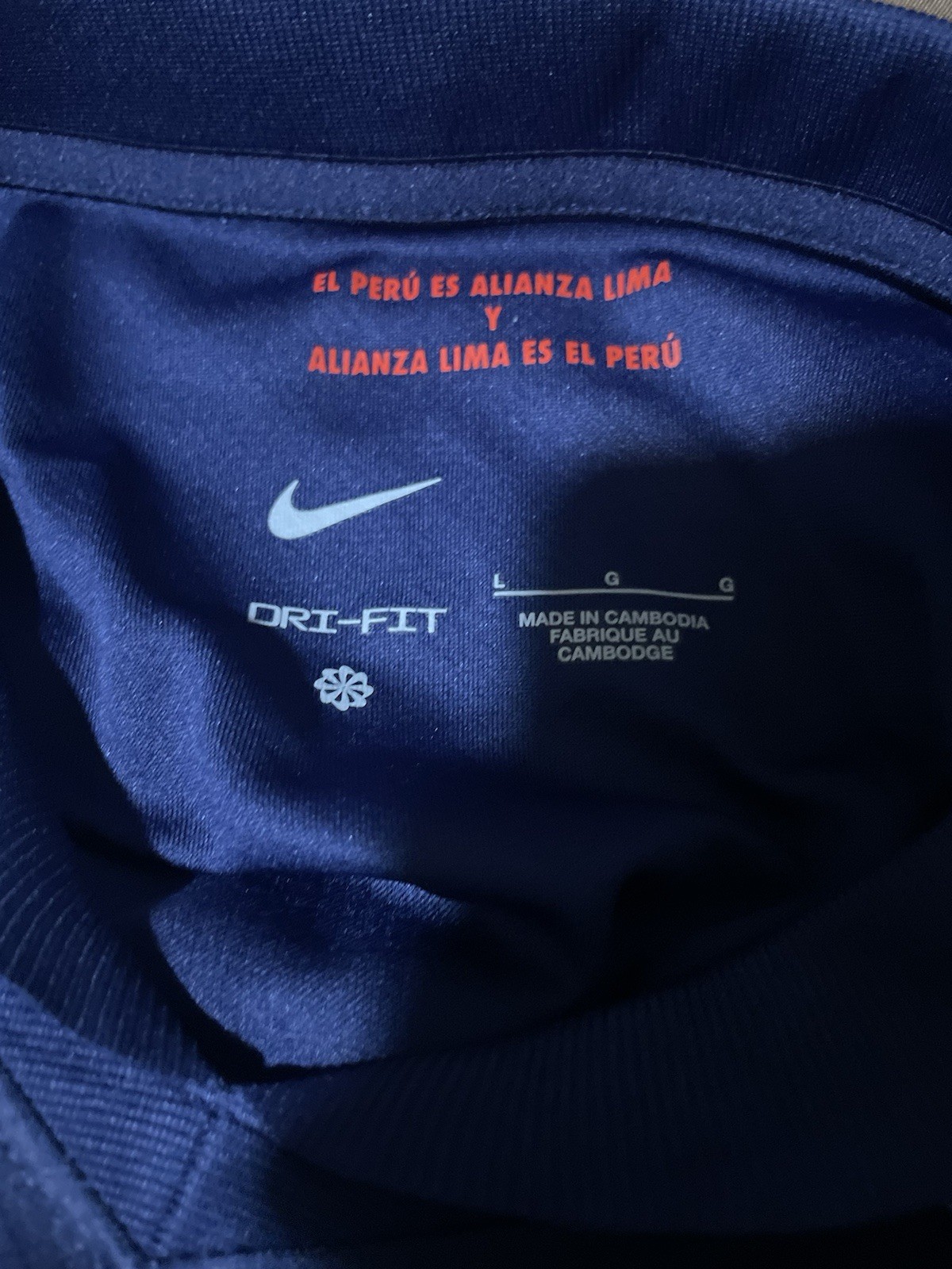 Jersey Camiseta Alianza Lima 125 AÑOS Nike Peru - L # 34 GUERRERO