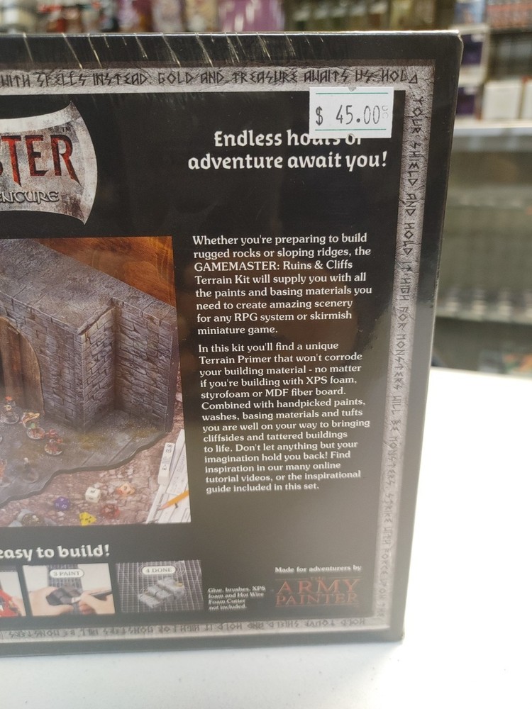 Gamemaster Ruins & Cliffs Terrain Kit