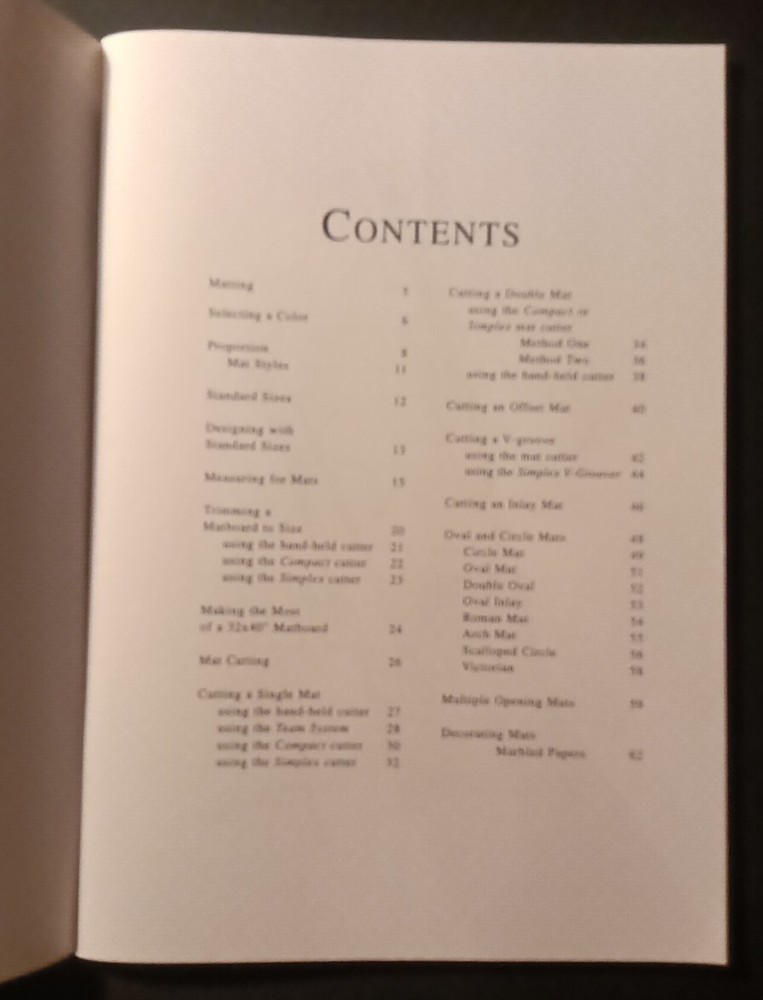 The Complete Guide to basic Mat Cutting Vivian C. Kistler