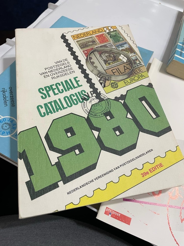 1980s-90s NVPH Speciale Catalogus Netherlands Specialized Postage Stamp Catalogs