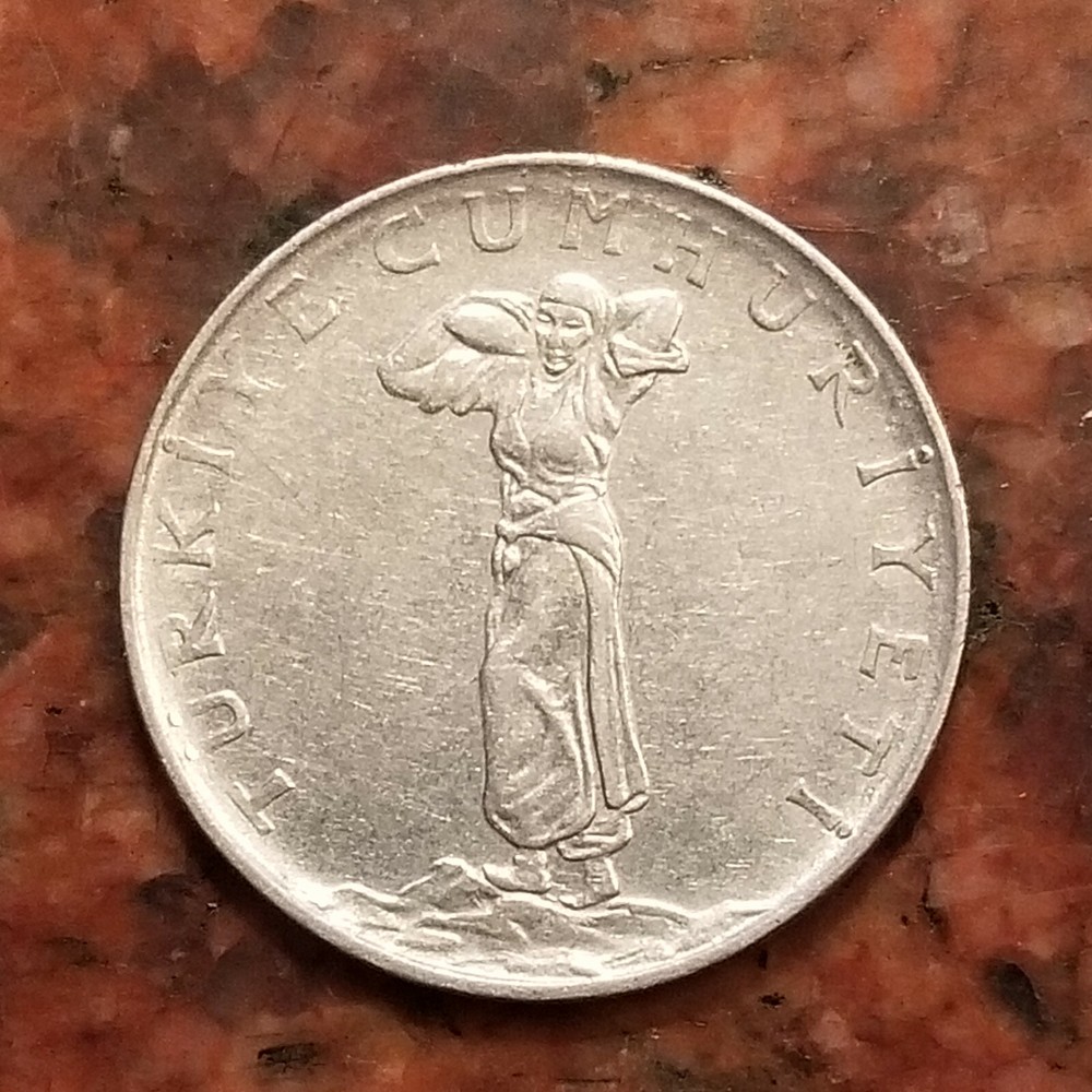 1968 TURKEY 25 KURUS COIN - #A7122