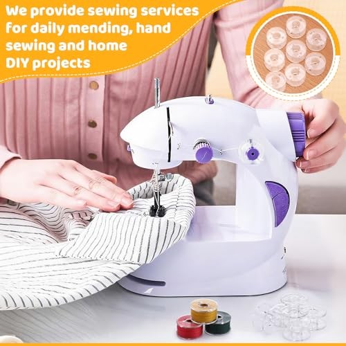 36Pcs Bobbins and Sewing Threads Prewound Bobbin Thread Threads with Bobbin
