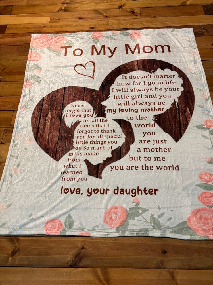 Sweet Lightweight Throw for Mom