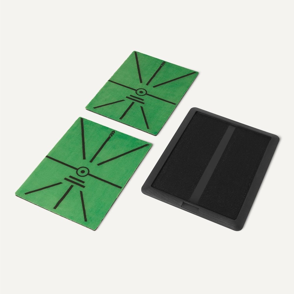 NEW! Golf Swing Path Hitting Mat & Wekin Adjustable Two-Way Golf Putter (Bundle)