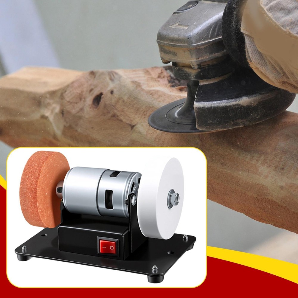 Mini Bench Grind Accessories 7 Speed Adjustable Crafting Multifunctional