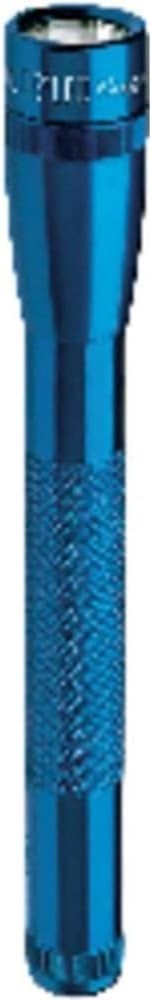 Compact Blue LED Flashlight with Holster - Durable & Multi-Mode for Emergencies