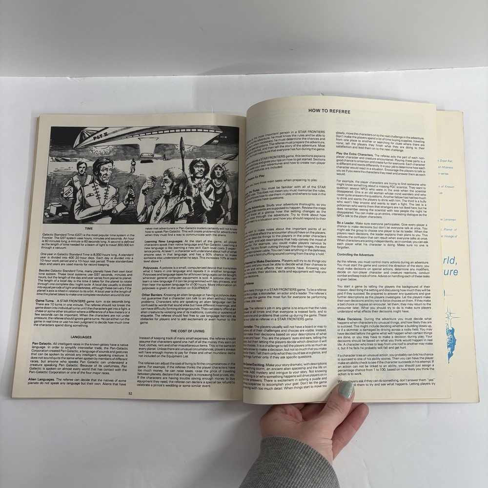 TSR Star Frontiers Alpha Dawn Basic Expanded Game Rules