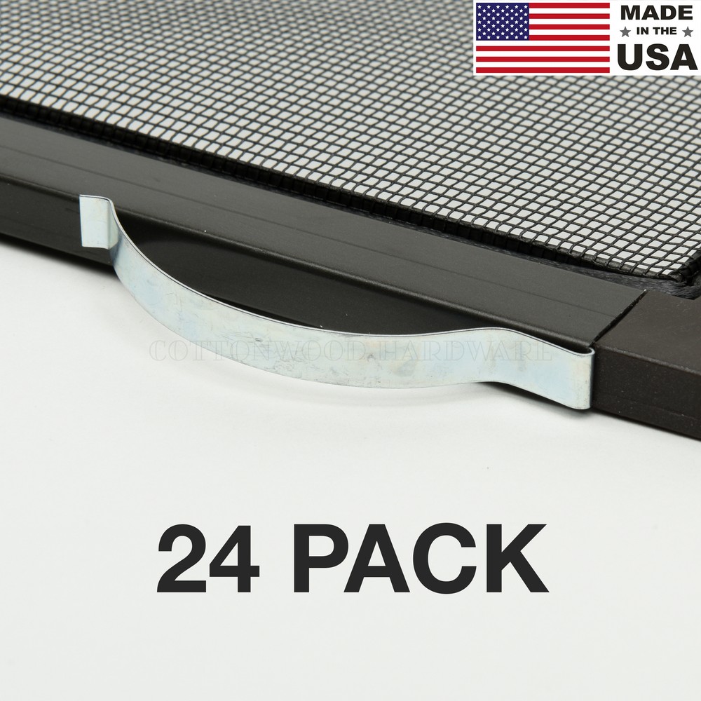 24 PACK - Window Screen Spring, Insect Screen Corner Spring, Corner Leaf Spring