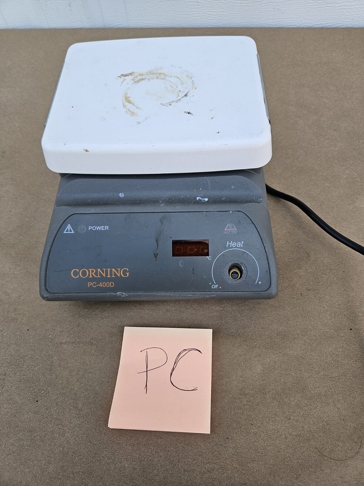BROKEN KNOB - Corning PC-400D Digital Hot Plate Used