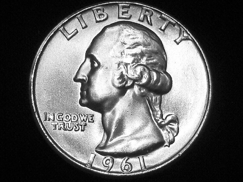 1961-D Washington Quarter --- Gem Uncirculated