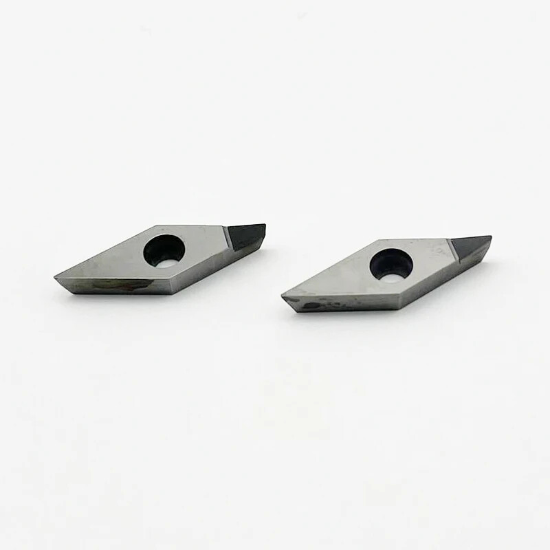 1pcs Carbide Turning Lathe Spring VCMT Precision PCD Diamond Blade Insert CNC