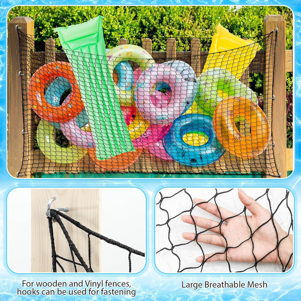 1/2/4 Pcs Pool Float Storage Bag Various Sizes Adjustable Swimming Pool Inflatab