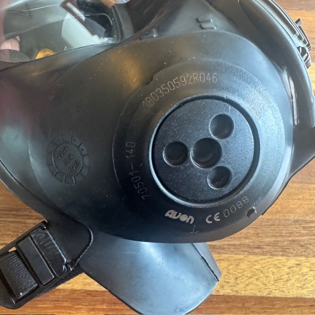 AVON C-50 PROTECTIVE GAS MASK SIZE Small