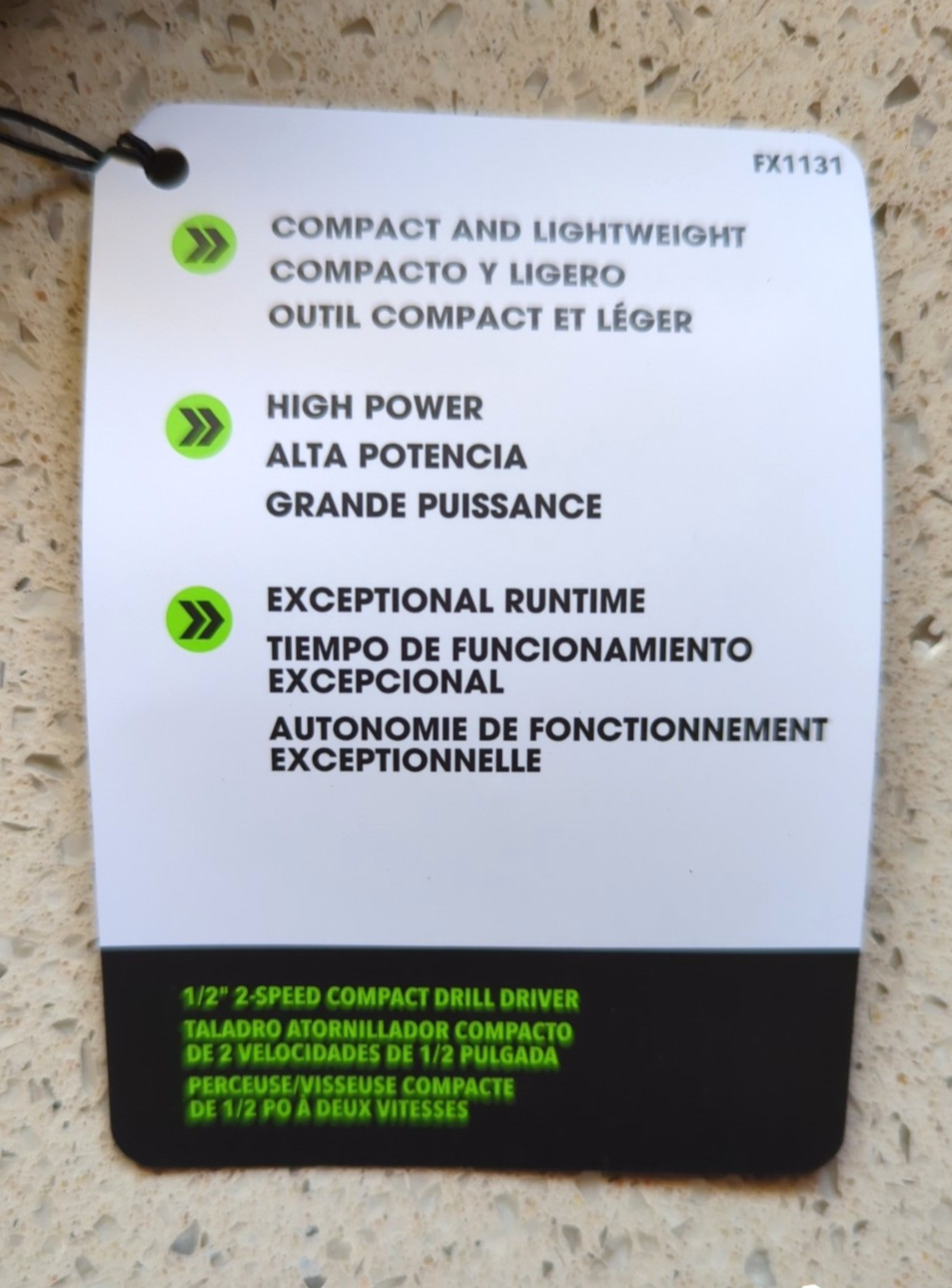 FLEX 24 Volt Drill/Driver * 1/2" Brushless Model FX1131 * Tool Only