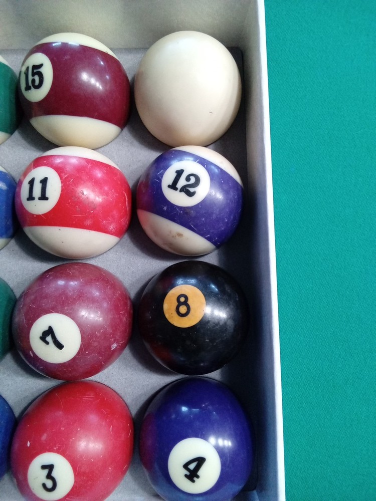 Used Billiard Balls